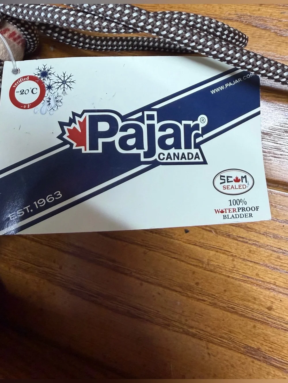 Pajar Canada Tall Plaid Winter Boots – NWT – Size 8/8.5 (EU 39)